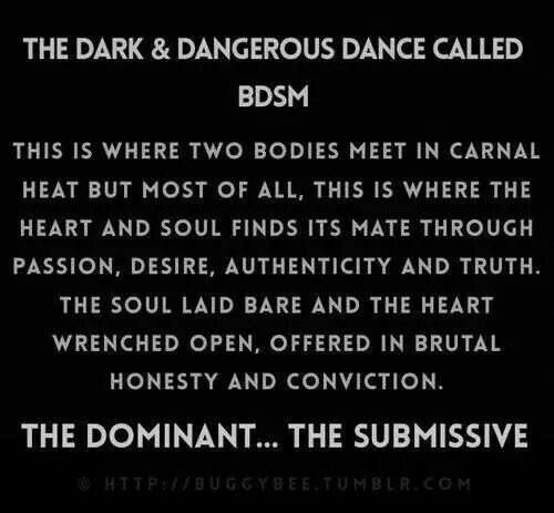 What being a Dominant means to me!
