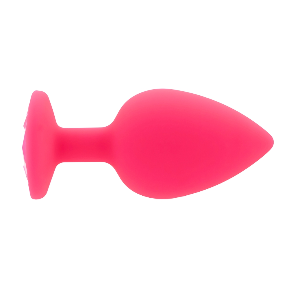 Toosh Pink Silicone Butt Plug Large - Image 2