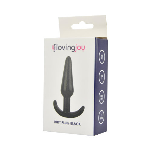 Loving Joy Butt Plug Black - Image 6