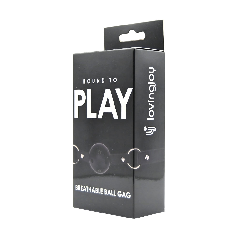 Bound to Play Breathable Ball Gag Black - Image 7