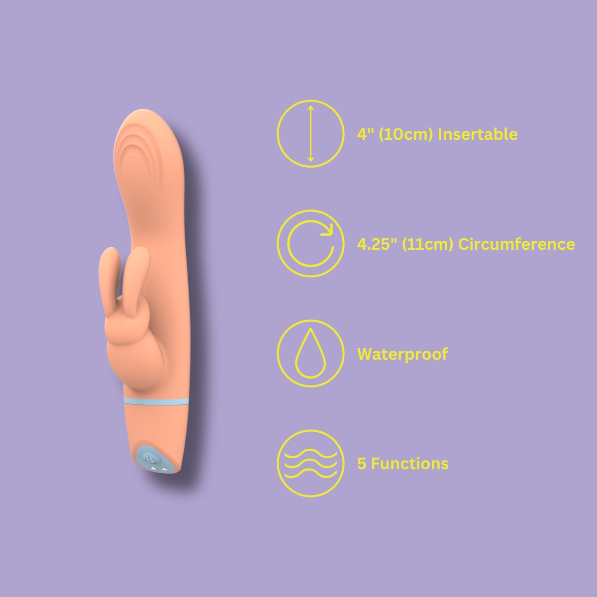 Mina Thrill G-Spot Rabbit Vibrator - Image 4