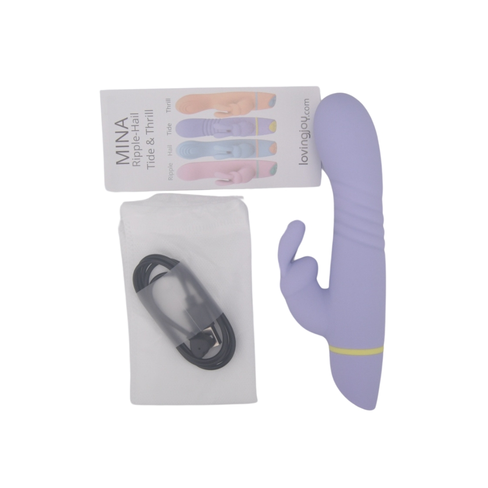 Mina Tide Thrusting Rabbit Vibrator - Image 15