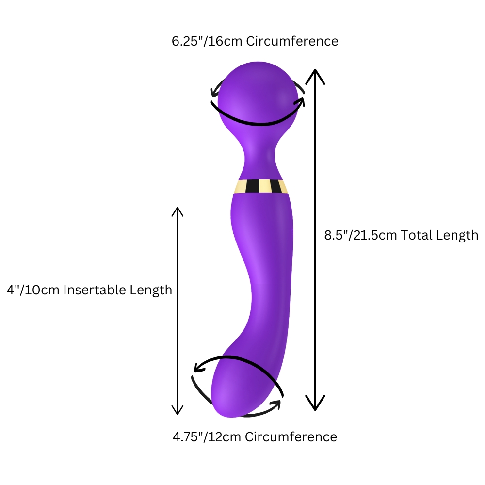 Loving Joy Dual Ended Wand Vibrator - Image 10