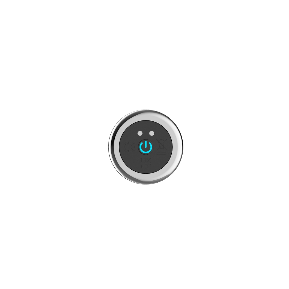 Toosh Remote Controlled Metal Vibrating Anal Plug - Image 5