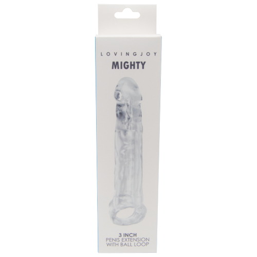 Loving Joy Mighty 3 Inch Penis Extension with Ball Loop - Image 4