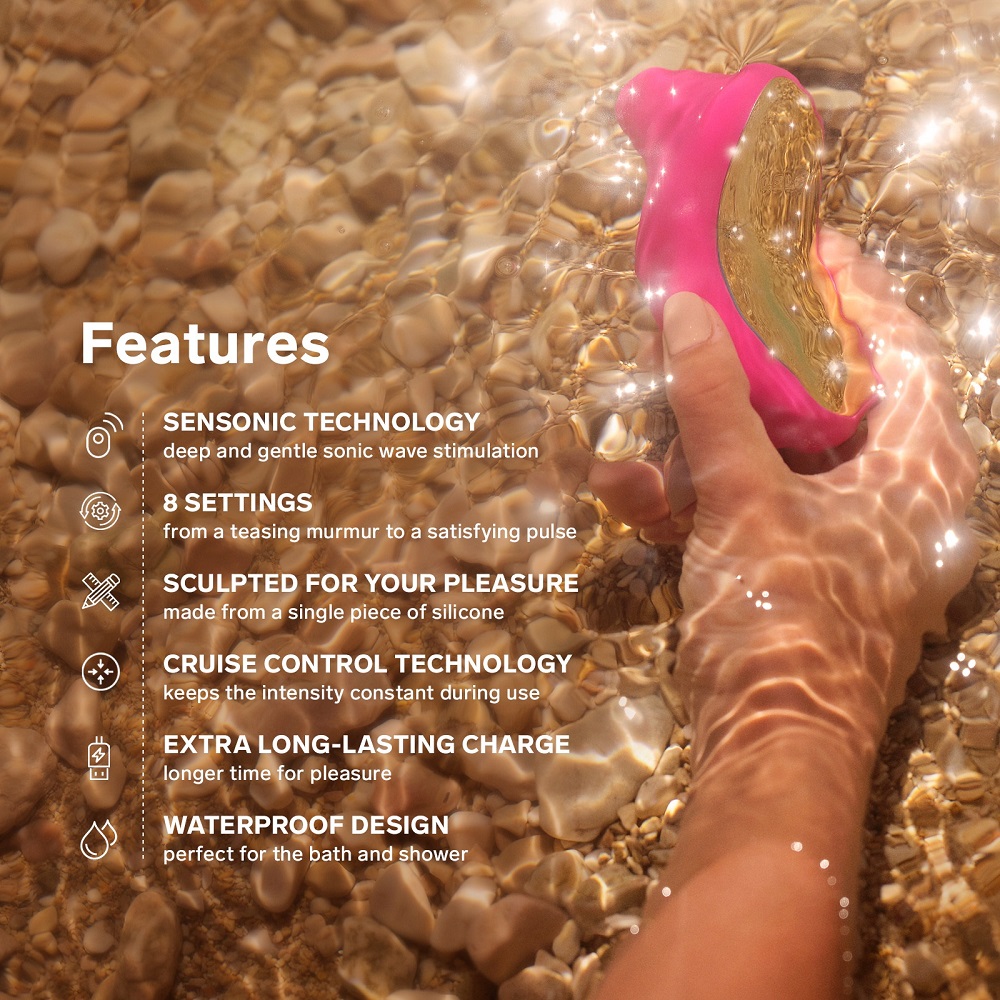 LELO SONA Cruise Clitoral Massager Cerise - Image 11