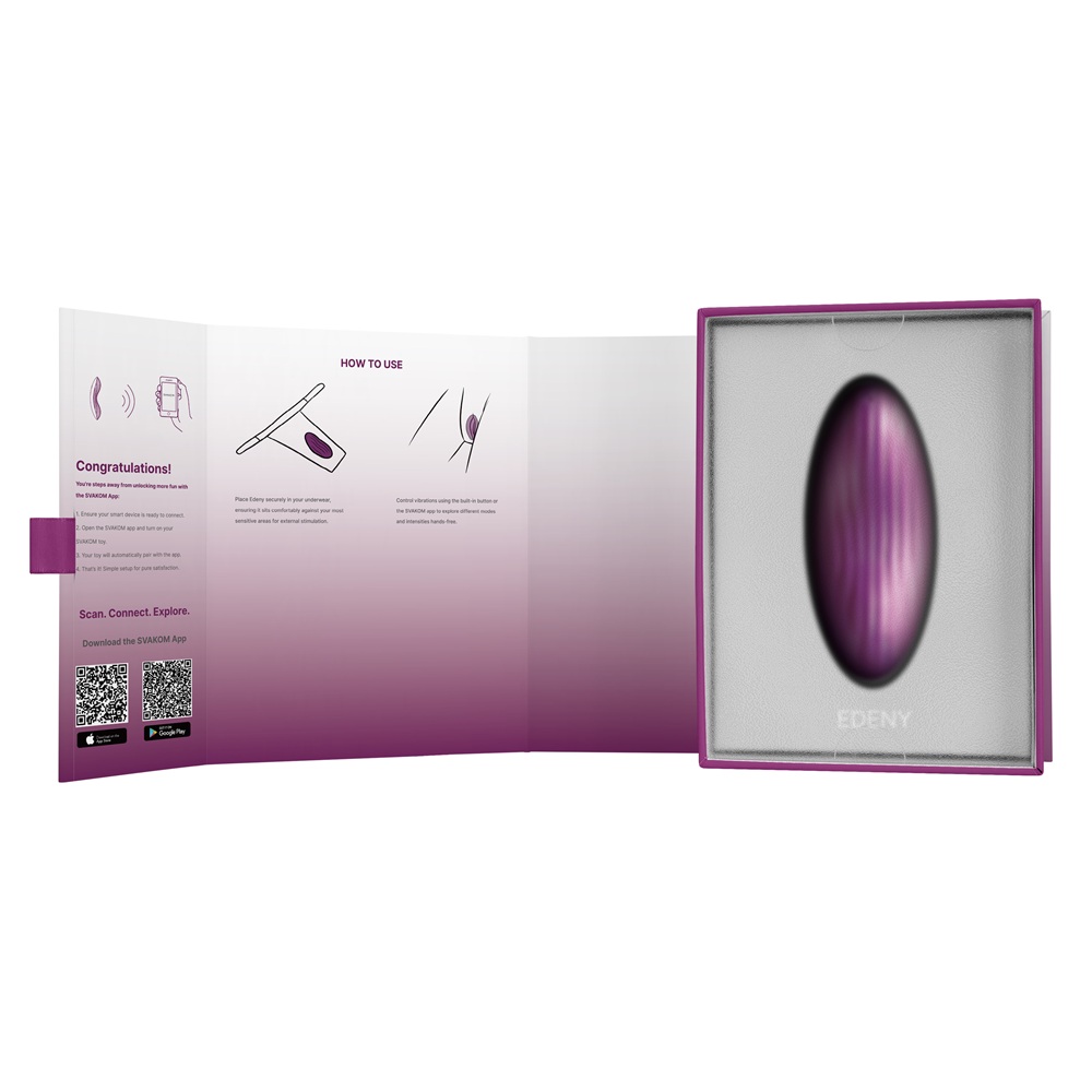 Svakom Edeny App Controlled Knicker Vibrator - Image 8