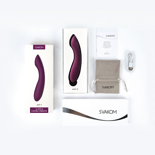 Svakom Amy 2 G-Spot and Clitoral Vibrator - Image 6