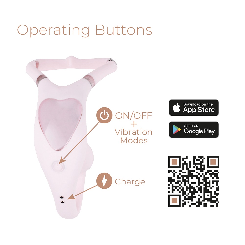 Adrien Lastic Venus Hands Free Double Vibrator - Image 3