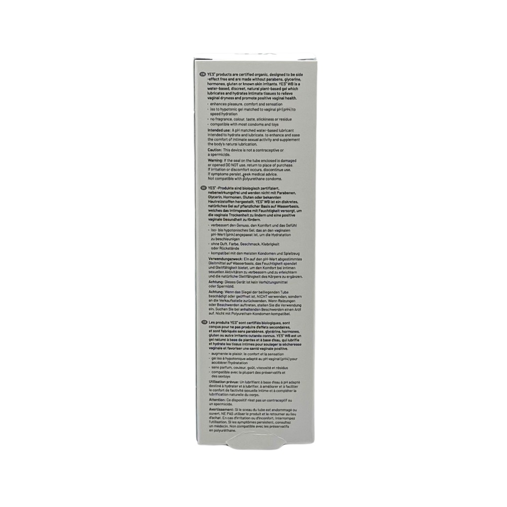 YES Organic Water Based Personal Lubricant-50ml - Image 3